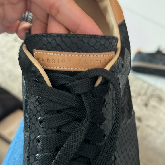 Fábrica Tardieu woman’s sneaker. Good condition. Black leather - Picture 3 of 3